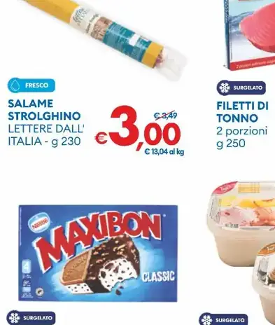 Salame Filetto Strolghino Tonno