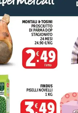 Prosciutto Parma Dop Pisello