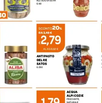 Antipasto Acqua