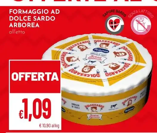 Formaggio Dolce Sardo Arborea