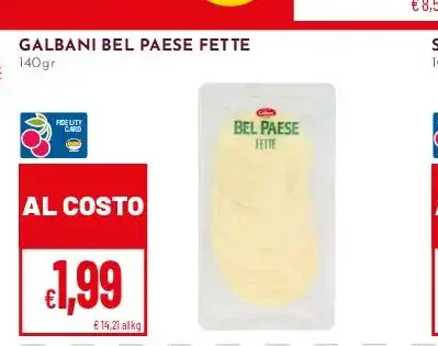 Galbani Bel Paese Fette