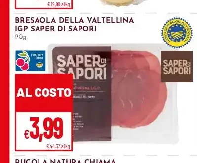 Bresaola della Valtellina IGP Saper di Sapori