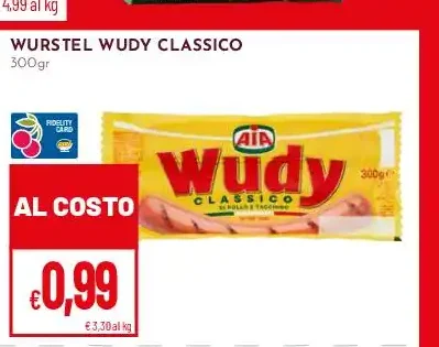 Wurstel Wudy Classico