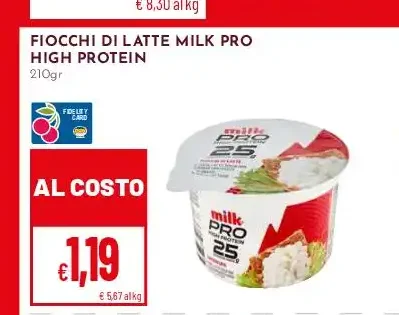 Fiocchi di latte Milk Pro High Protein