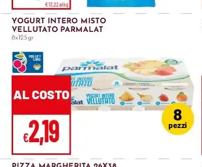Yogurt intero misto vellutato Parmalat