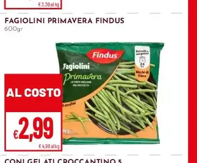 Fagiolini Primavera Findus