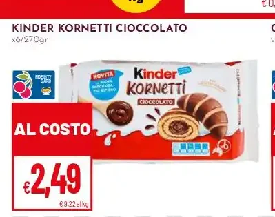 Kinder Kornetti cioccolato