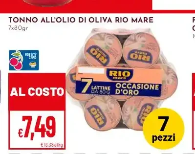 Tonno Rio Mare all'olio di oliva