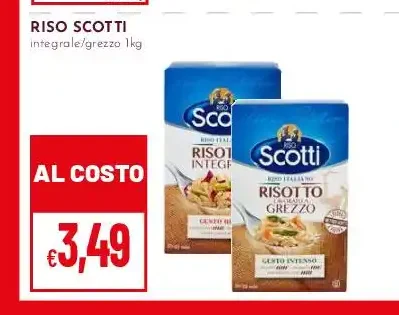 Riso Scotti integrale o grezzo