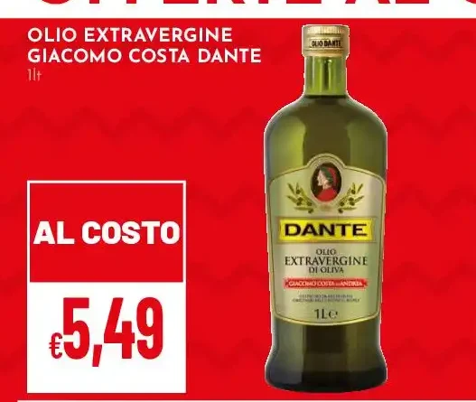 Olio extravergine Giacomo Costa Dante
