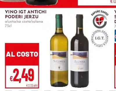 Vino IGT Antichi Poderi Jerzu