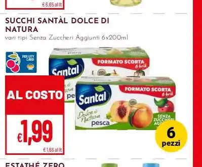 Succhi Santàl Dolce di Natura