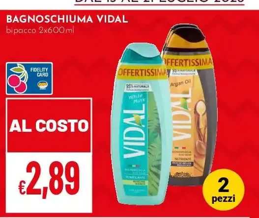 Bagnoschiuma Vidal