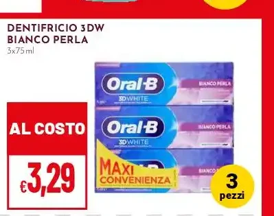 Dentifricio 3D White Bianco Perla