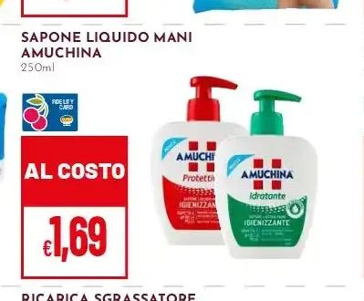 Sapone liquido mani Amuchina