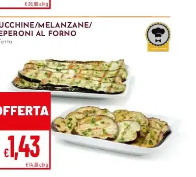 Zucchine, melanzane e peperoni al forno