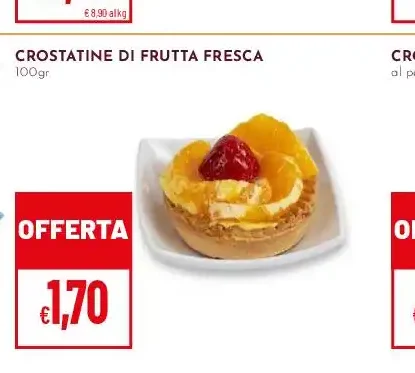 Crostatine di frutta fresca