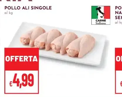 Pollo ali singole