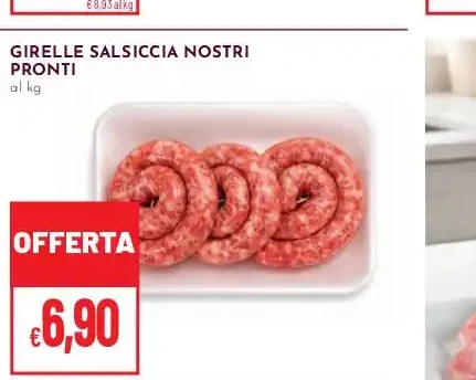 Girelle di salsiccia I Nostri Pronti