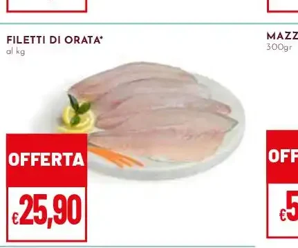 Filetti di orata