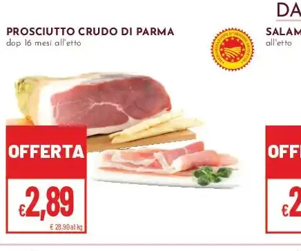 Prosciutto crudo di Parma DOP 16 mesi