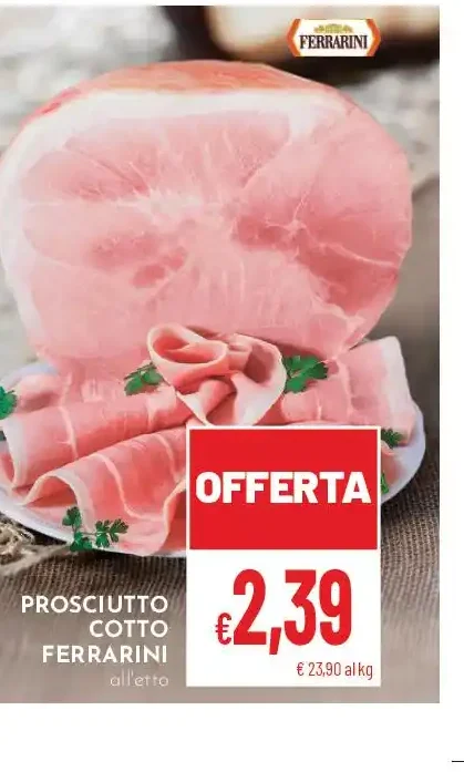 Prosciutto cotto Ferrarini