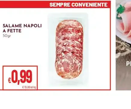 Salame Napoli a fette