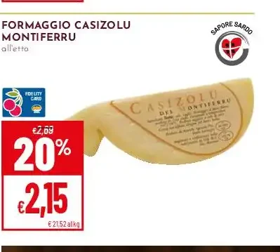 Formaggio Casizolu Montiferru