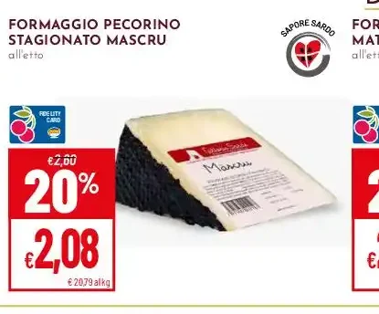 Pecorino stagionato Mascru