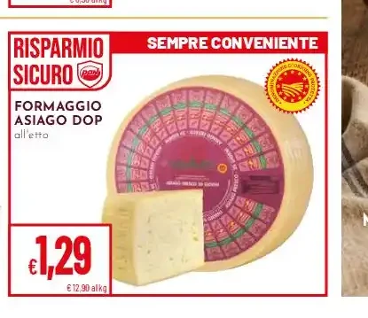 Formaggio Asiago DOP