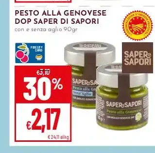 Pesto alla genovese DOP Saper di Sapori