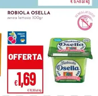 Robiola Osella senza lattosio