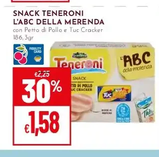 Snack Teneroni L'ABC della merenda