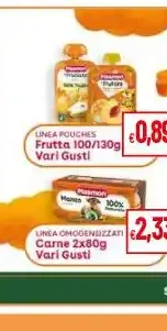 Plasmon Pouches Frutta