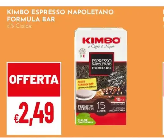 Kimbo Espresso Napoletano Formula Bar
