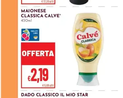Maionese classica Calvé