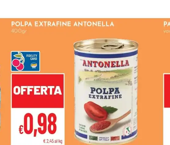 Polpa extrafine Antonella