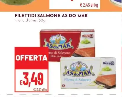 Filetti di salmone As do Mar