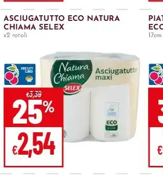 Asciugatutto eco Natura Chiama Selex
