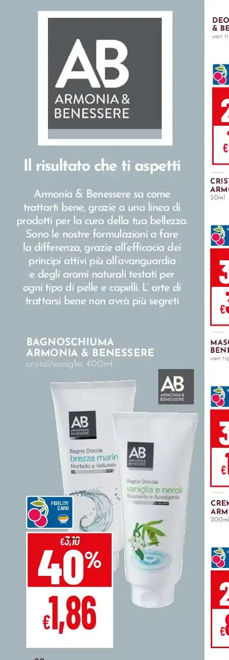Bagnoschiuma Armonia & Benessere