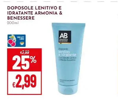 Doposole lenitivo e idratante Armonia & Benessere
