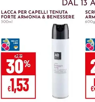 Lacca per capelli tenuta forte Armonia & Benessere