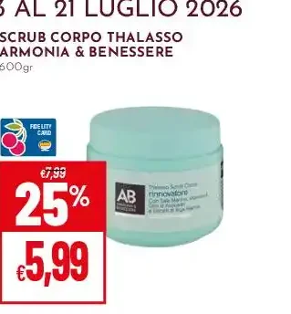 Scrub corpo Thalasso Armonia & Benessere