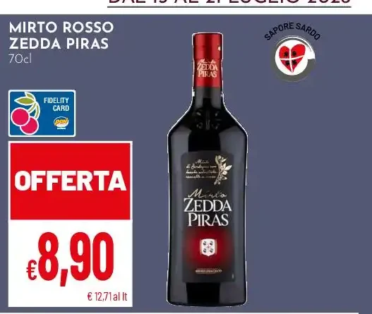 Mirto rosso Zedda Piras