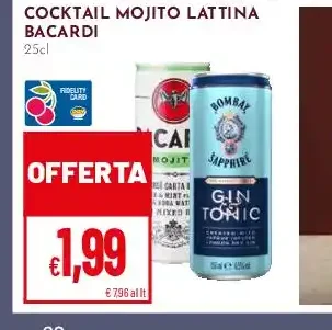 Cocktail Mojito Bacardi