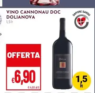 Vino Cannonau DOC Dolianova