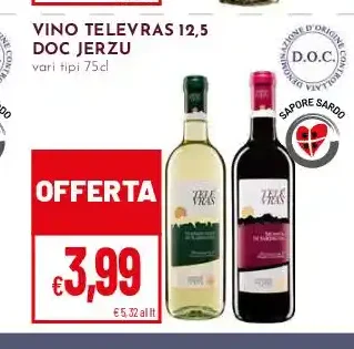 Vino Televras 12.5 DOC Jerzu
