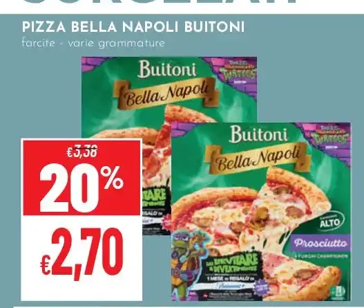 Pizza Bella Napoli Buitoni