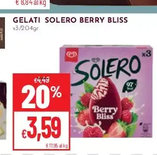 Gelati Solero Berry Bliss