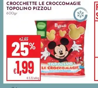 Crocchette Le Croccomagie Topolino Pizzoli